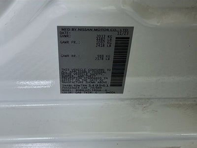 2024 Nissan Altima 2.5 SV