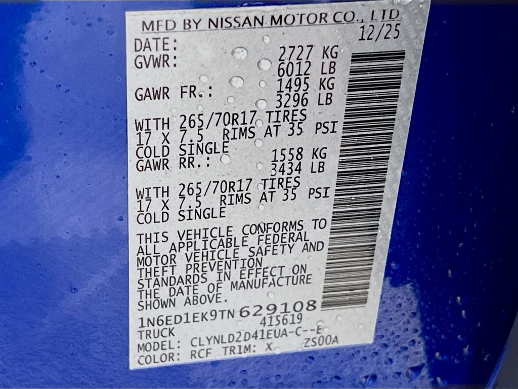 2026 Nissan Frontier PRO-4X