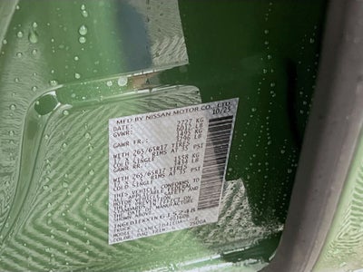 2026 Nissan Frontier SV