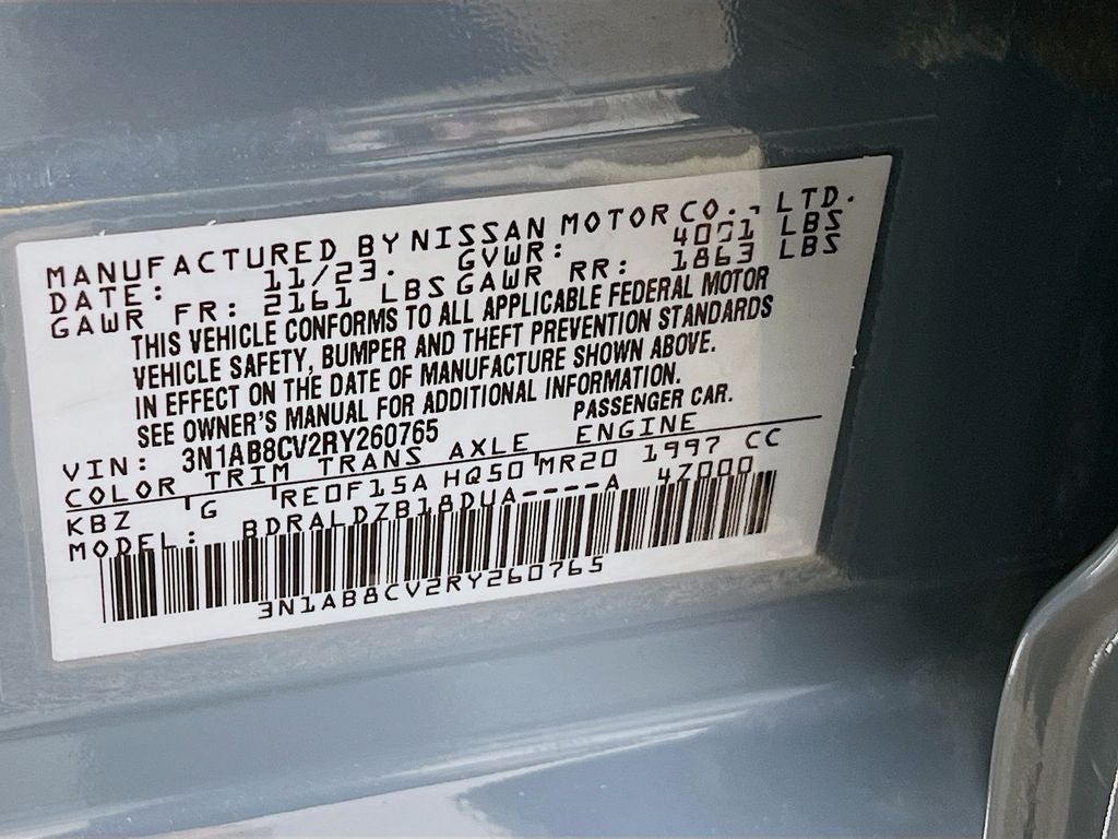 2024 Nissan Sentra SV