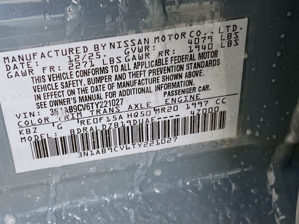 2026 Nissan Sentra SV