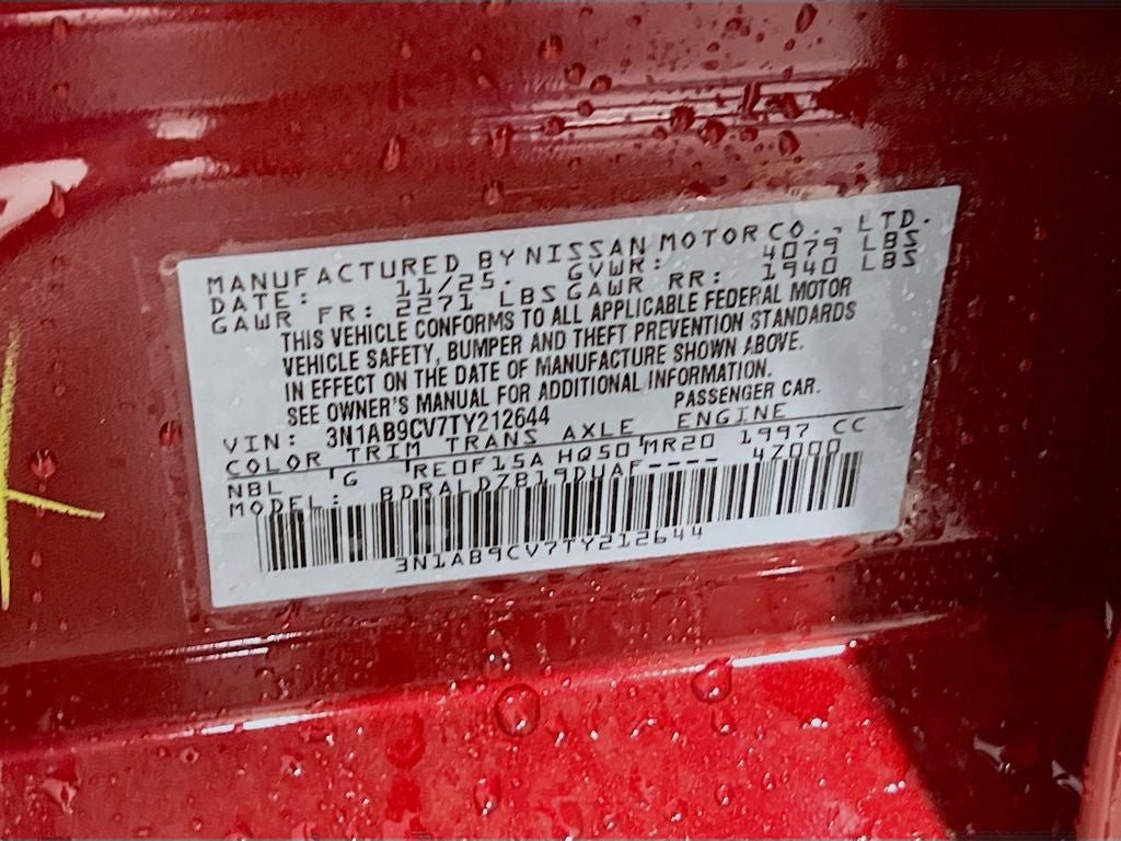 2026 Nissan Sentra SV