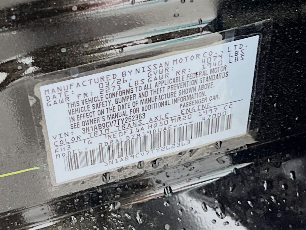 2026 Nissan Sentra SV