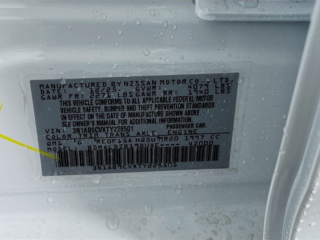 2026 Nissan Sentra SV