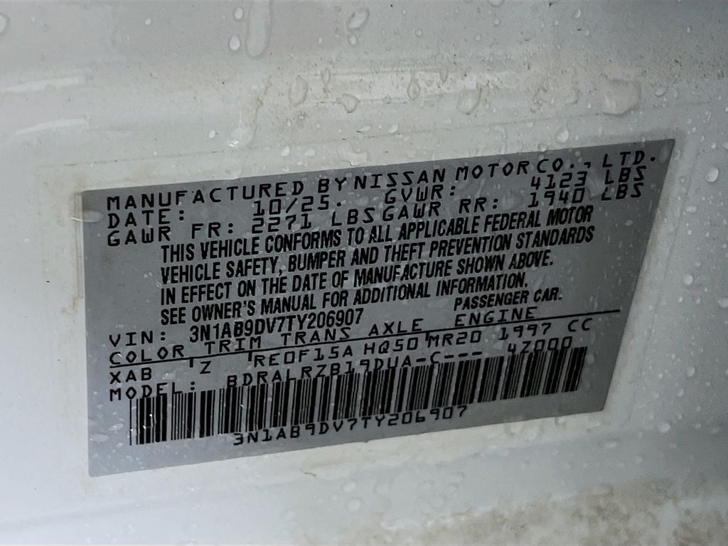 2026 Nissan Sentra SR