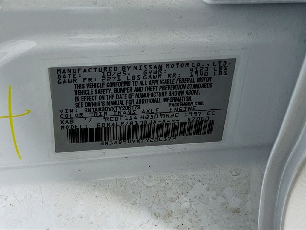 2026 Nissan Sentra SR