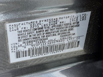 2026 Nissan Sentra SL