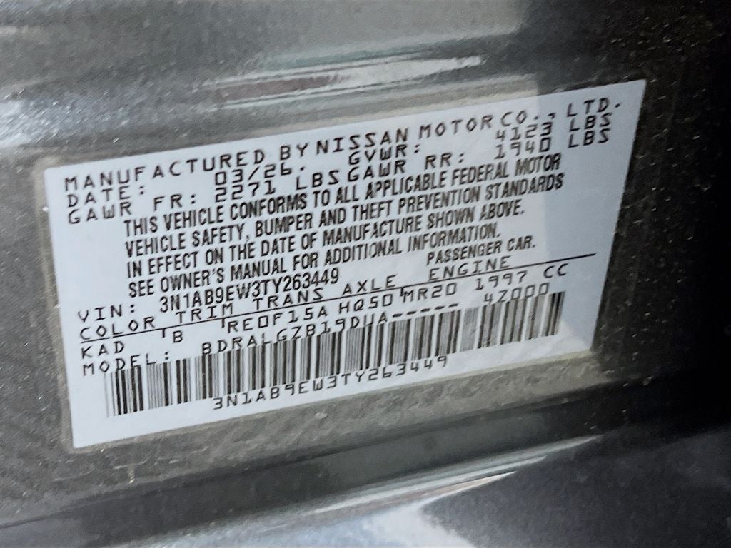 2026 Nissan Sentra SL