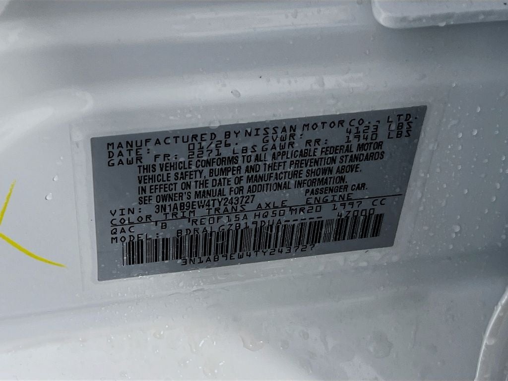 2026 Nissan Sentra SL