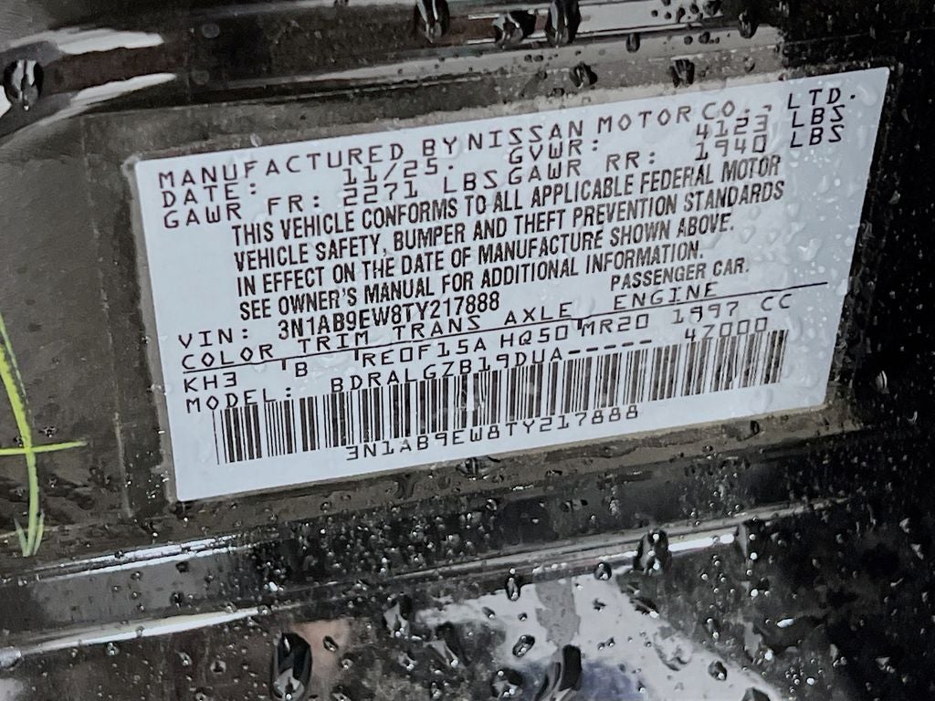 2026 Nissan Sentra SL