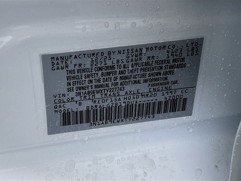 2026 Nissan Sentra SL