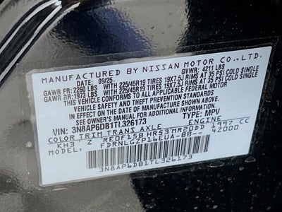 2026 Nissan Kicks SR