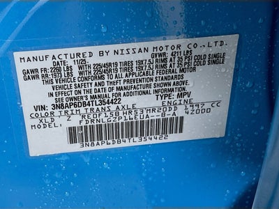 2026 Nissan Kicks SR