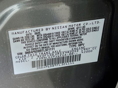 2026 Nissan Kicks SR