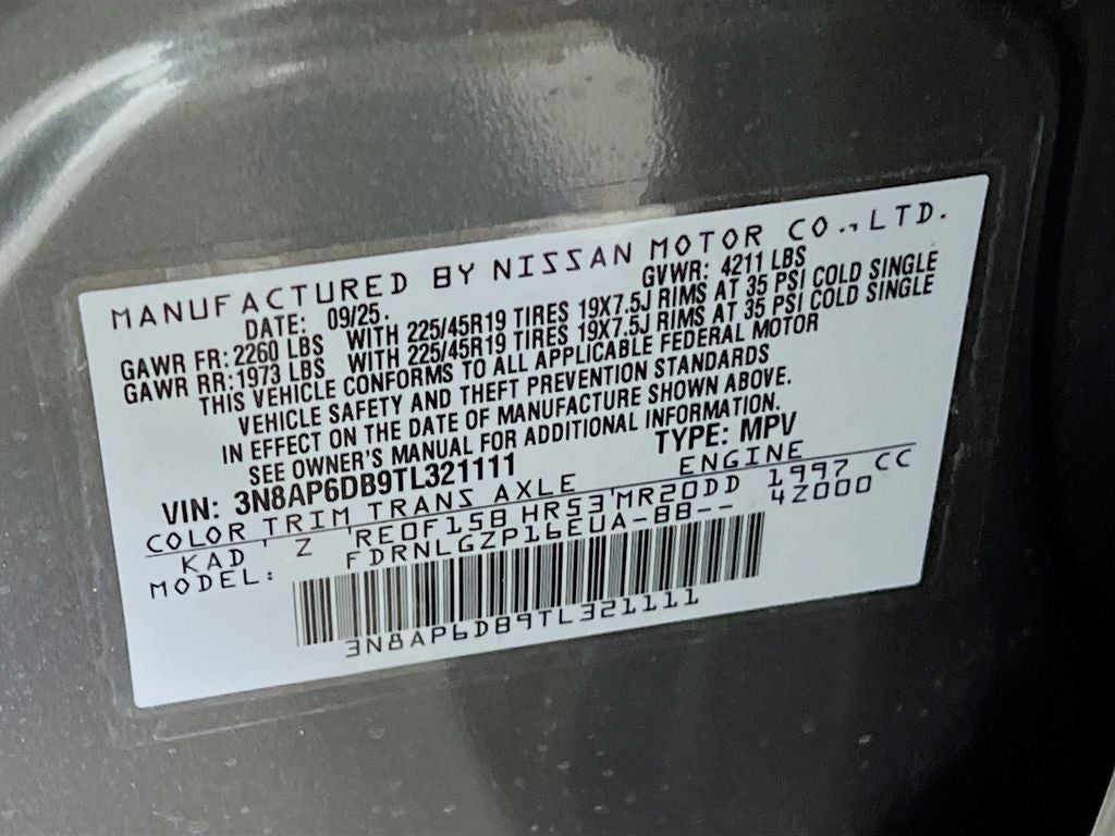 2026 Nissan Kicks SR