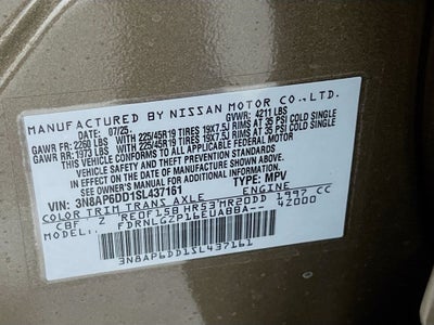 2025 Nissan Kicks SR