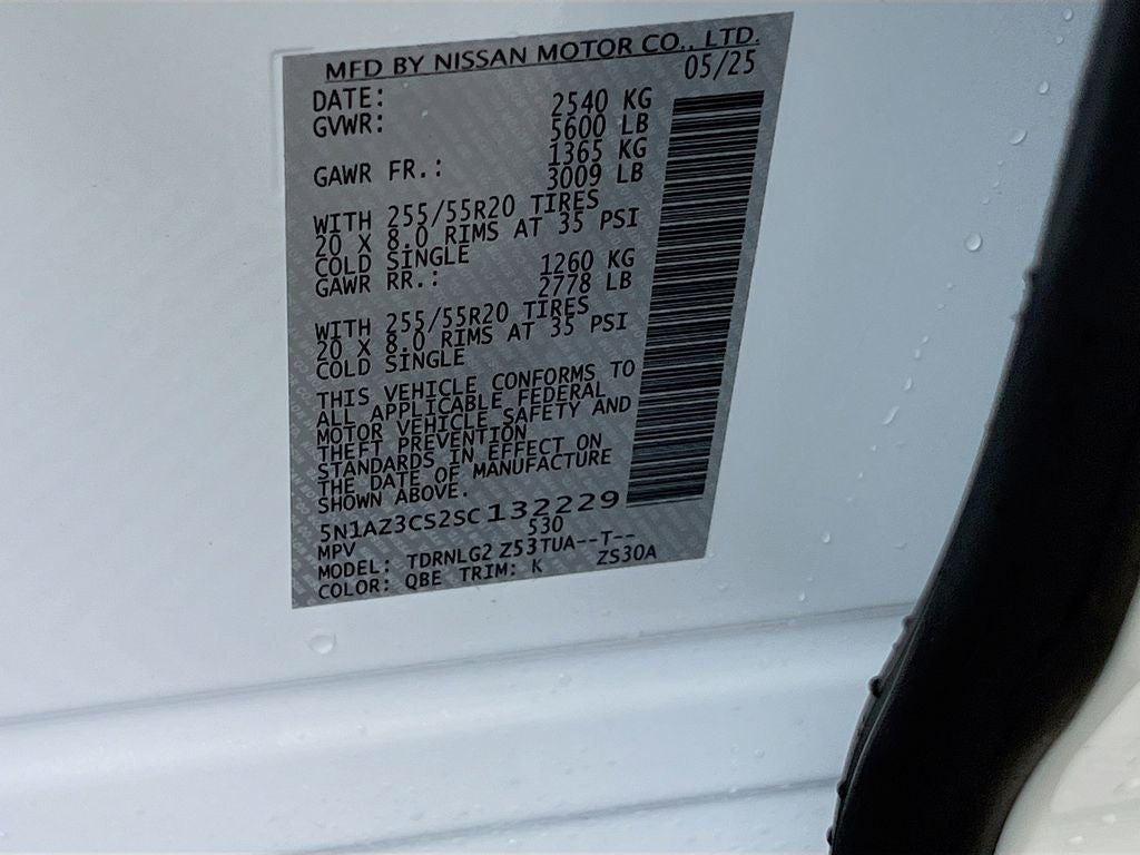 2025 Nissan Murano SL