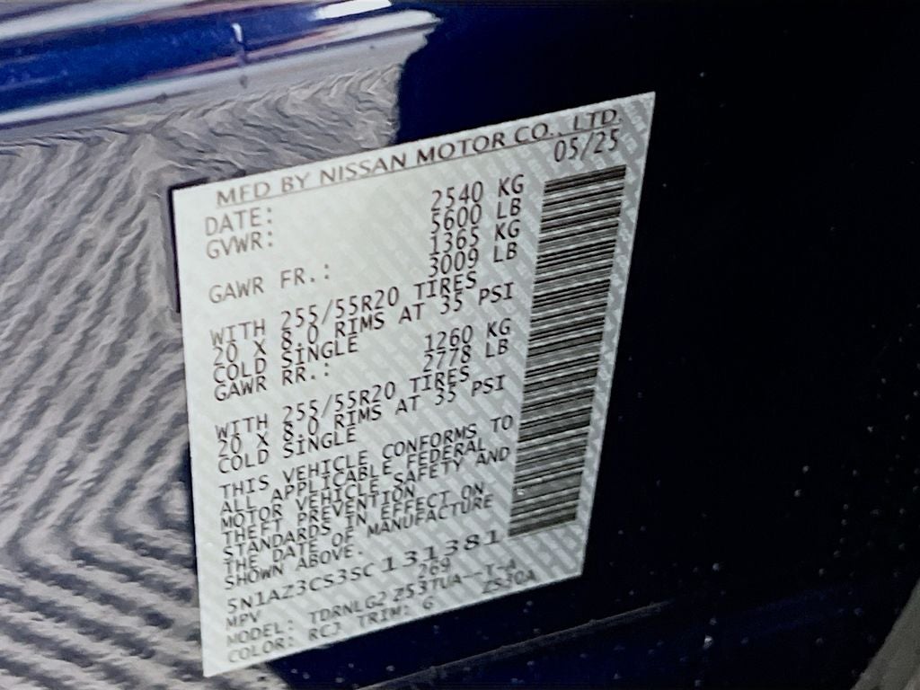 2025 Nissan Murano SL