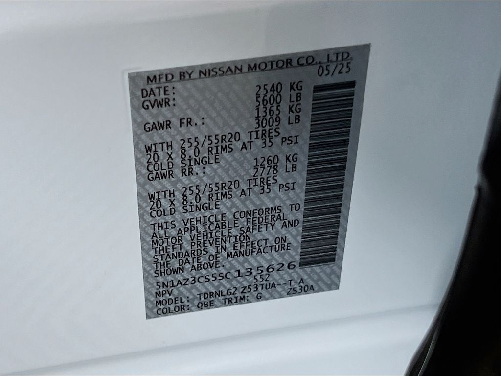 2025 Nissan Murano SL