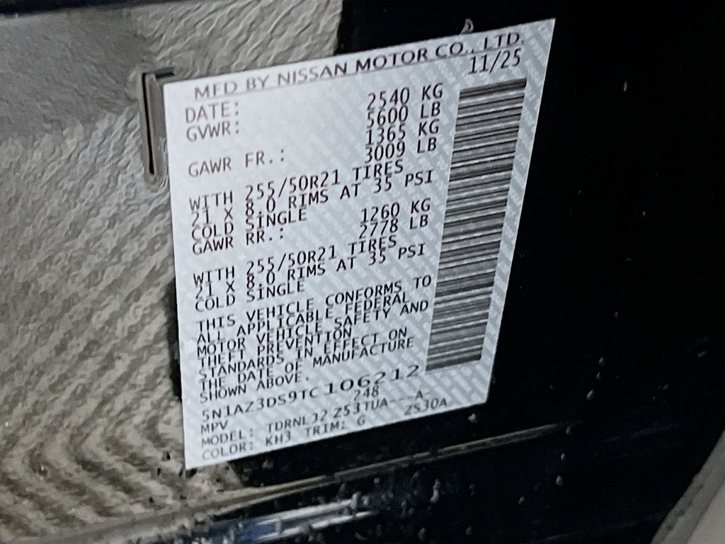 2026 Nissan Murano Platinum