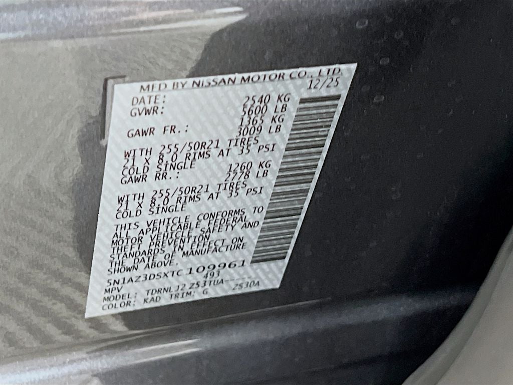 2026 Nissan Murano Platinum