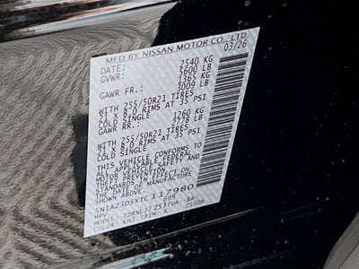 2026 Nissan Murano Platinum