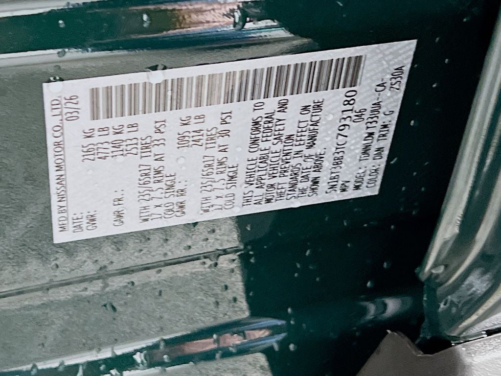 2026 Nissan Rogue Rock Creek