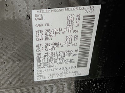 2026 Nissan Pathfinder Rock Creek