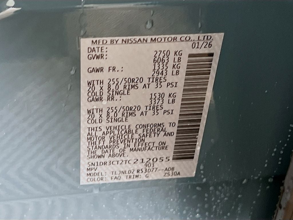 2026 Nissan Pathfinder SL