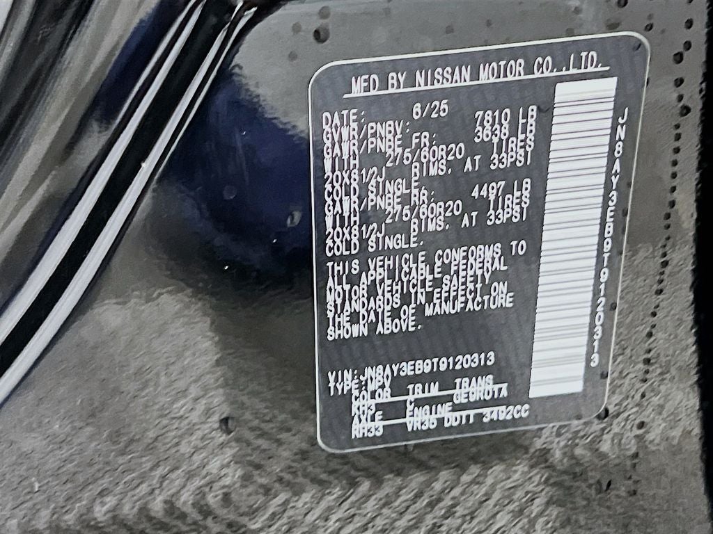 2026 Nissan Armada Platinum