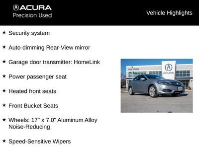 2018 Acura ILX Premium Package