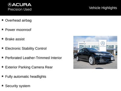 2018 Acura ILX Premium Package