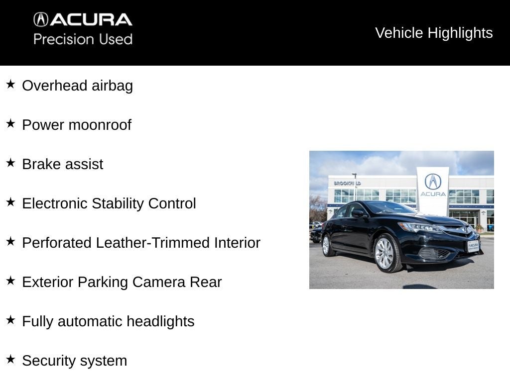 2018 Acura ILX Premium Package