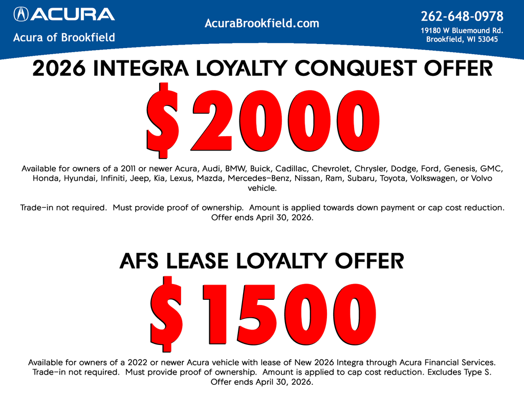 2026 Acura Integra Base