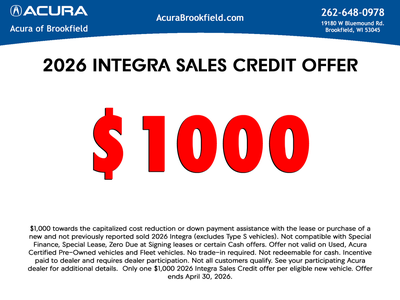 2026 Acura Integra A-Spec Tech Package