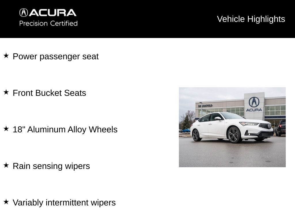 2025 Acura Integra A-Spec Tech Package
