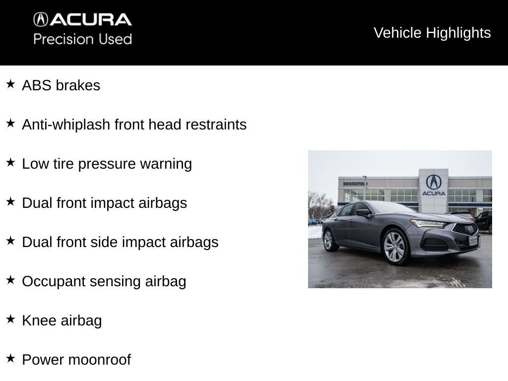 2021 Acura TLX Technology Package SH-AWD