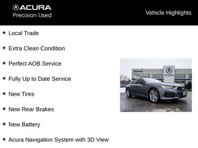 2021 Acura TLX Technology Package SH-AWD
