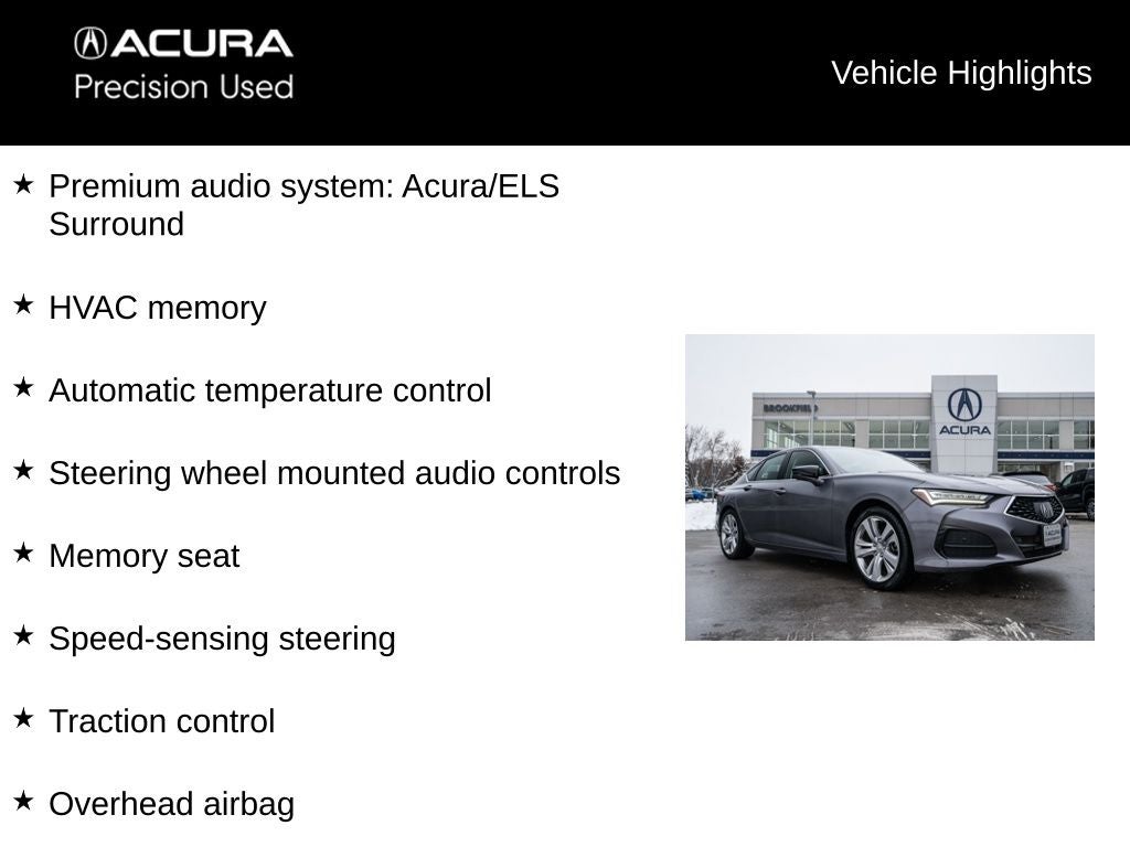 2021 Acura TLX Technology Package SH-AWD