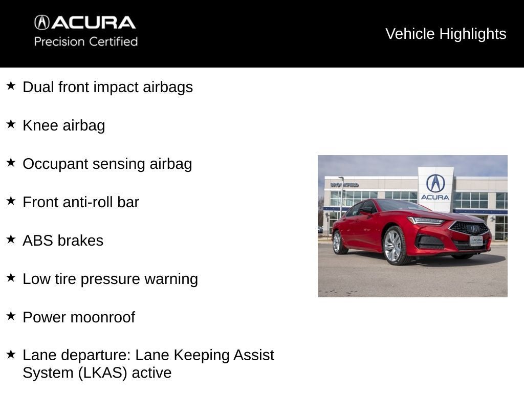 2021 Acura TLX Technology Package SH-AWD