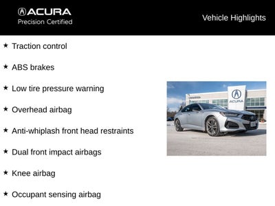 2025 Acura TLX A-Spec Package SH-AWD