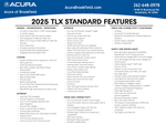 2025 Acura TLX A-Spec Package SH-AWD