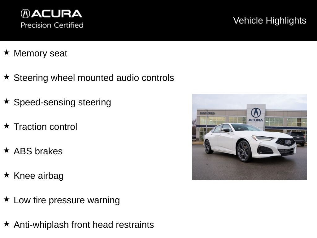 2023 Acura TLX A-Spec Package SH-AWD