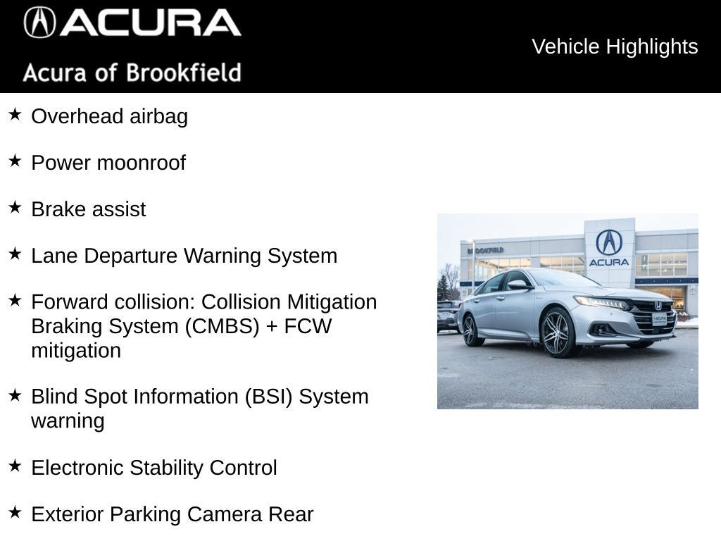 2021 Honda Accord Hybrid Touring