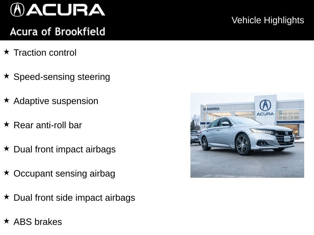 2021 Honda Accord Hybrid Touring