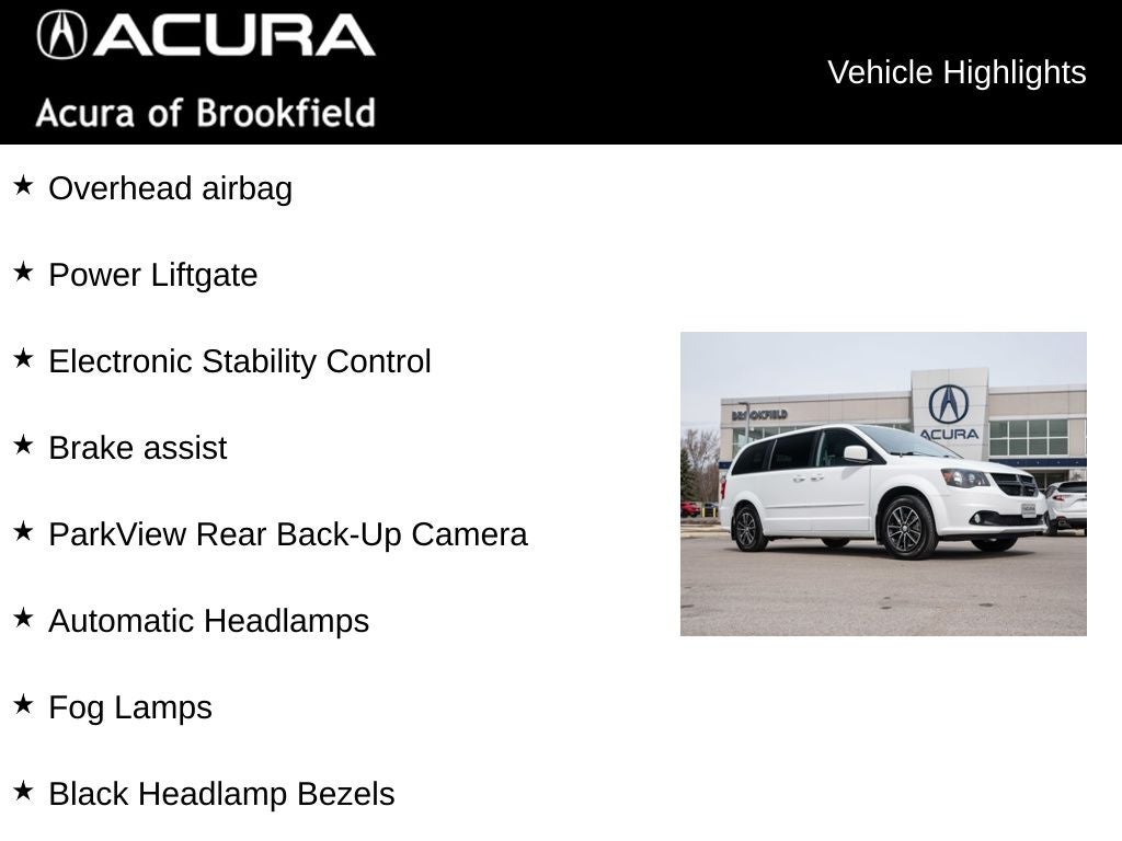 2016 Dodge Grand Caravan SXT