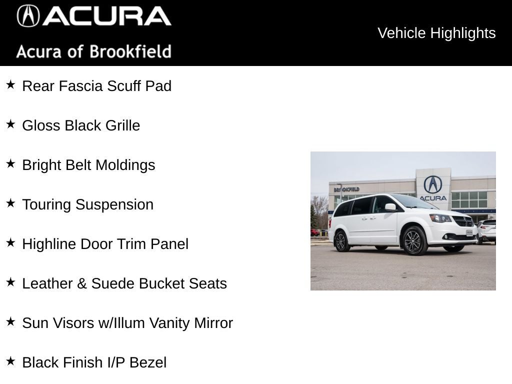 2016 Dodge Grand Caravan SXT