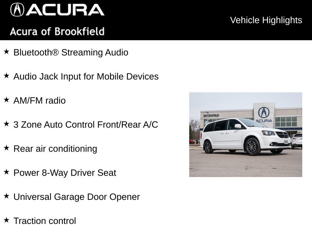 2016 Dodge Grand Caravan SXT