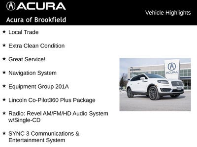 2020 Lincoln Nautilus Reserve