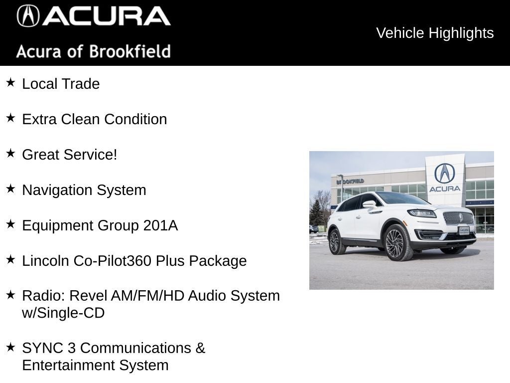 2020 Lincoln Nautilus Reserve